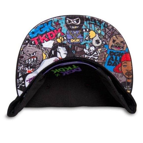 DGK x Tokidoki Ghetto Vandal New Era Snapback Cap - Picture 2 of 10